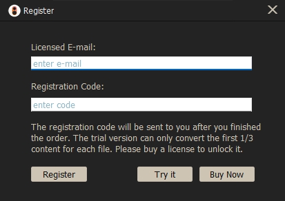 main register